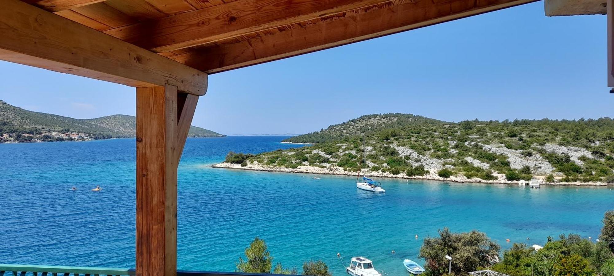 Апартаменти Direkt Na Moru - Bungalov Шибеник Екстер'єр фото